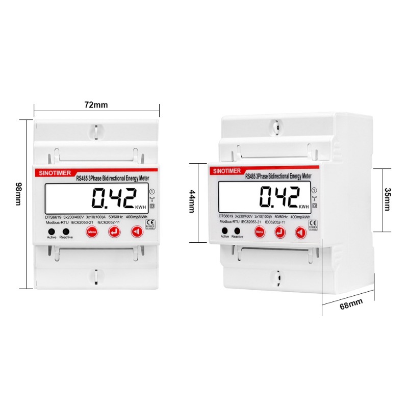 มิเตอร์วัดพลังงานแบบสองทิศทาง  - Energy Meter Bidirectional บทวิจารณ์และราคา