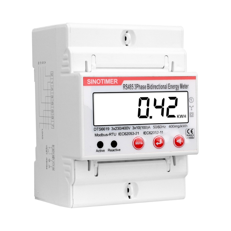 มิเตอร์วัดพลังงานแบบสองทิศทาง  - Energy Meter Bidirectional บทวิจารณ์และราคา