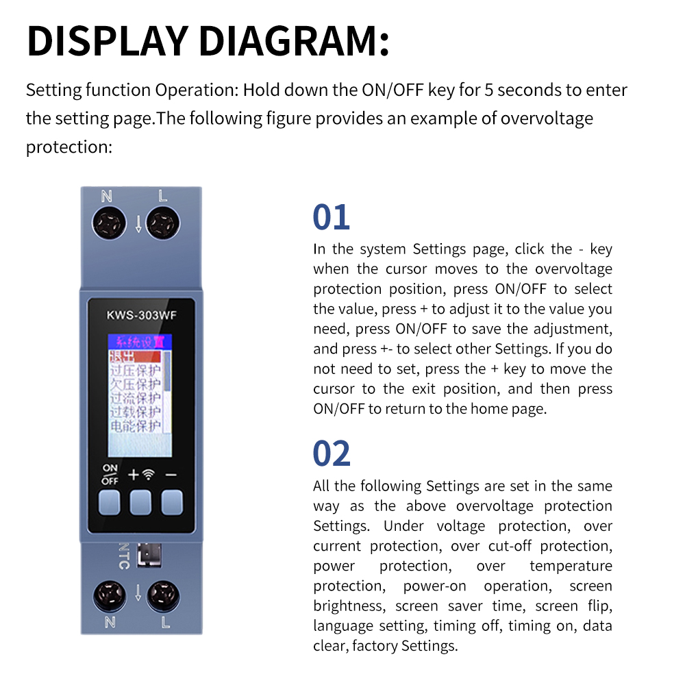 KWS-303 Tuya WiFi Power Meter  - Energy Meter Bidirectional บทวิจารณ์และราคา