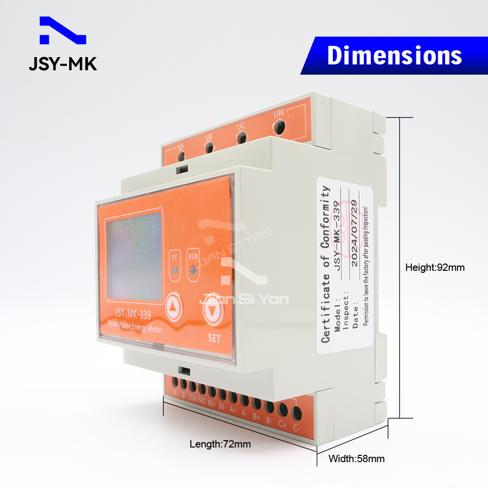 เครื่องวัดพลังงานอัจฉริยะ JSY- - Energy Meter Bidirectional บทวิจารณ์และราคา