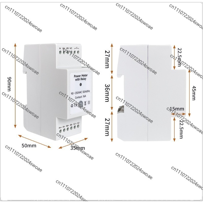มิเตอร์วัดพลังงานแสงอาทิตย์แบบ - Energy Meter Bidirectional บทวิจารณ์และราคา
