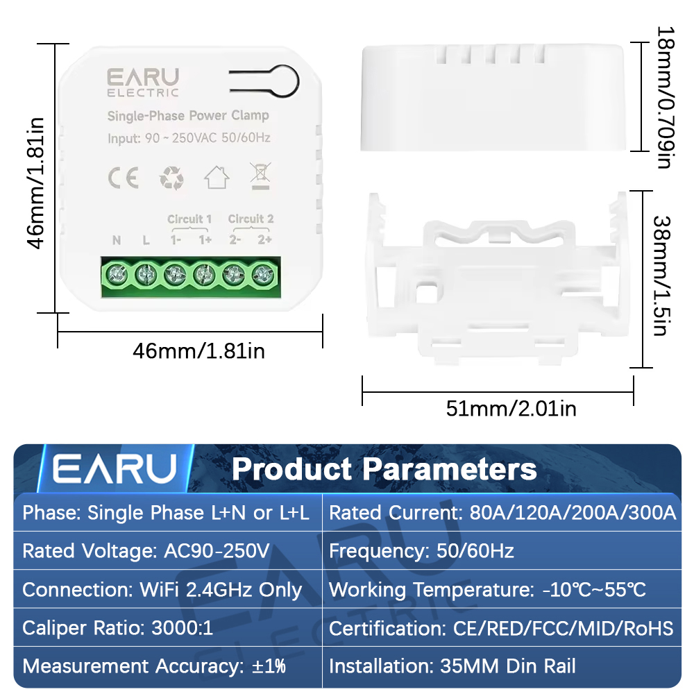 เครื่องวัดพลังงานแสงอาทิตย์ EA - Energy Meter Bidirectional บทวิจารณ์และราคา