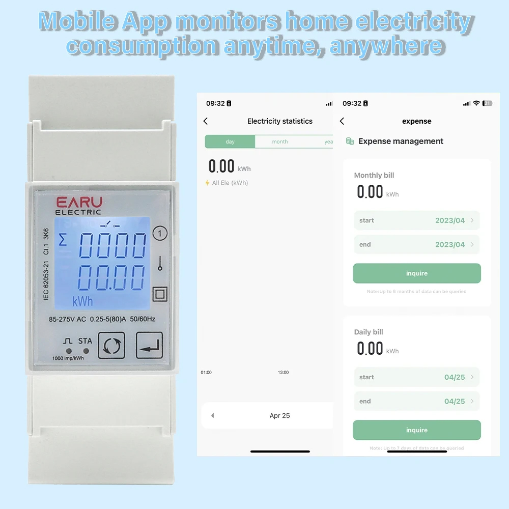 เครื่องวัดพลังงานแสงอาทิตย์ EA - Energy Meter Bidirectional บทวิจารณ์และราคา