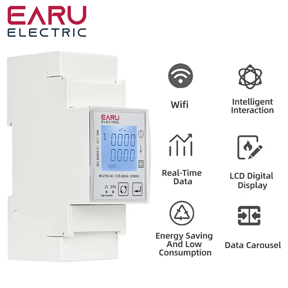 เครื่องวัดพลังงานแสงอาทิตย์ EA - Energy Meter Bidirectional บทวิจารณ์และราคา